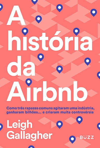 capa do livro: A história da Airbnb